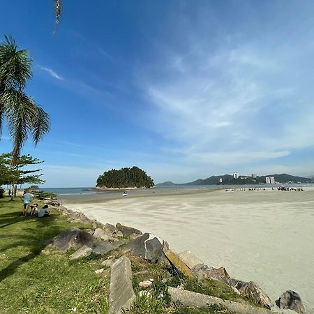 Апартаменты Ap Pe Na Areia Vista Parcial Mar Сантос Экстерьер фото