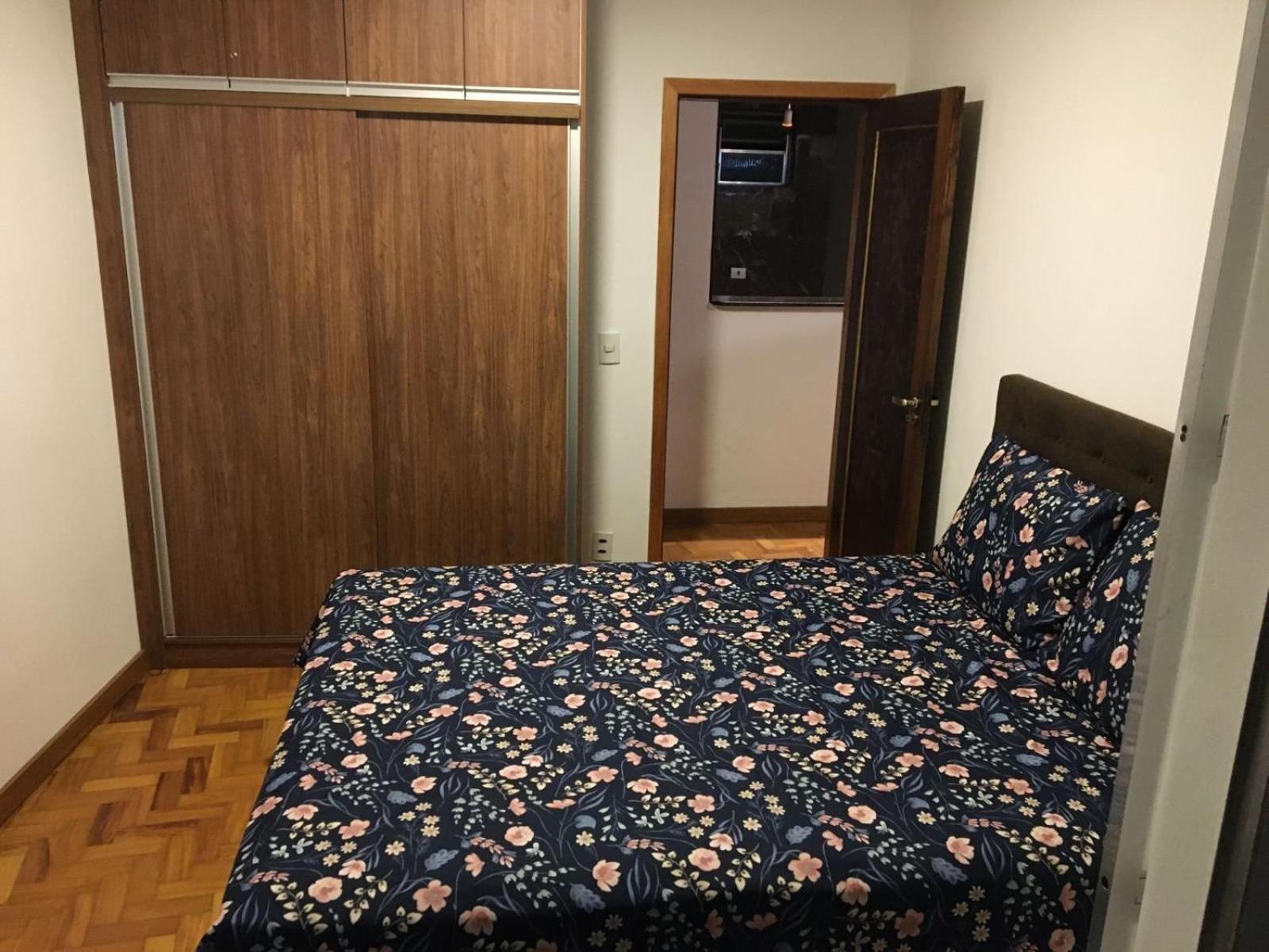 Апартаменты Ap Pe Na Areia Vista Parcial Mar Сантос Экстерьер фото